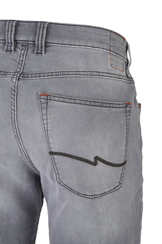 HATTRIC WORKER CAPRI Jeans - Steel Mist Grey - 696015 7712.04