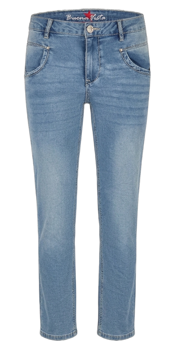 BUENA VISTA ANNA 7/8 STRAIGHT Jeans - Faded Horizon Blue - 2503 B5859 102.8565