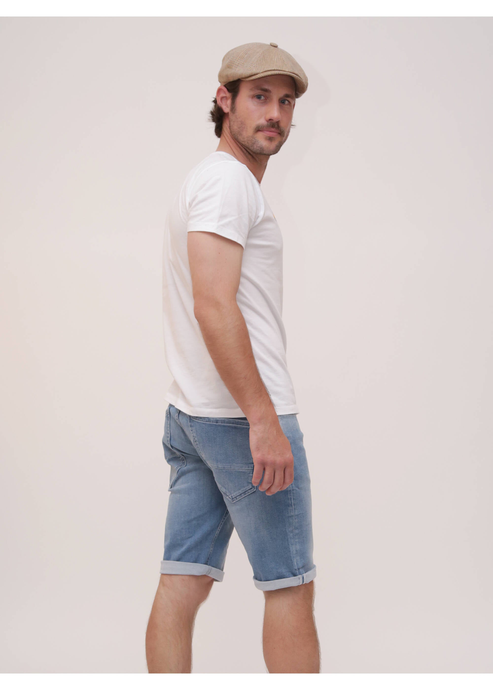 MOD JEANS Trevol Shorts - Coastal Wash Blue - SP22-1016.3265 von MOD Jeans