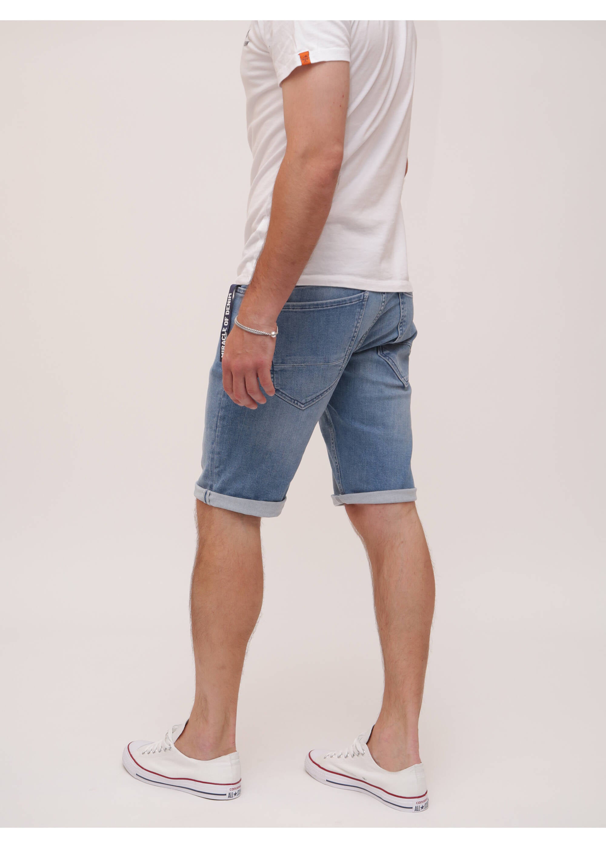 MOD JEANS Trevol Shorts - Coastal Wash Blue - SP22-1016.3265 von MOD Jeans