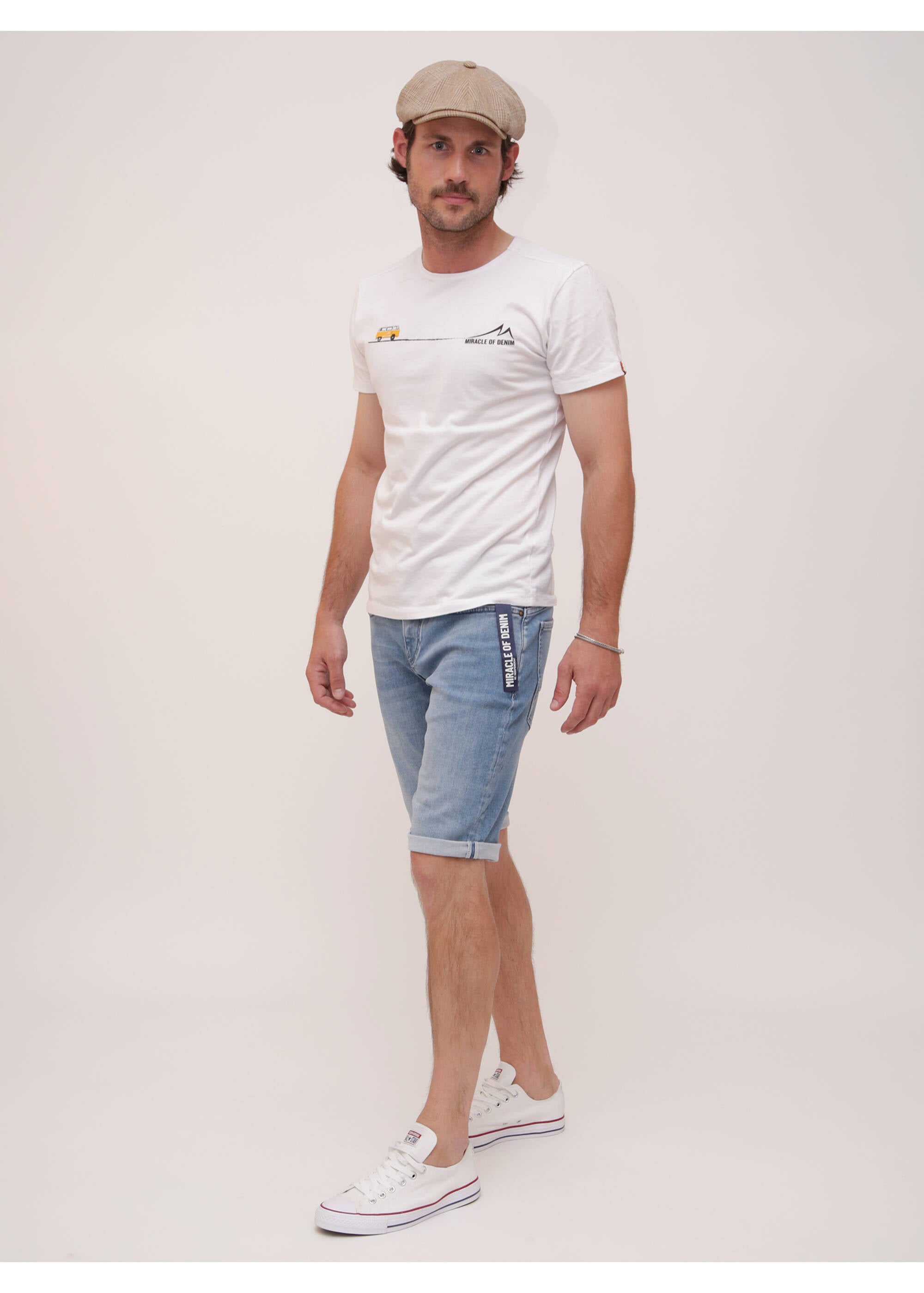 MOD JEANS Trevol Shorts - Coastal Wash Blue - SP22-1016.3265 von MOD Jeans