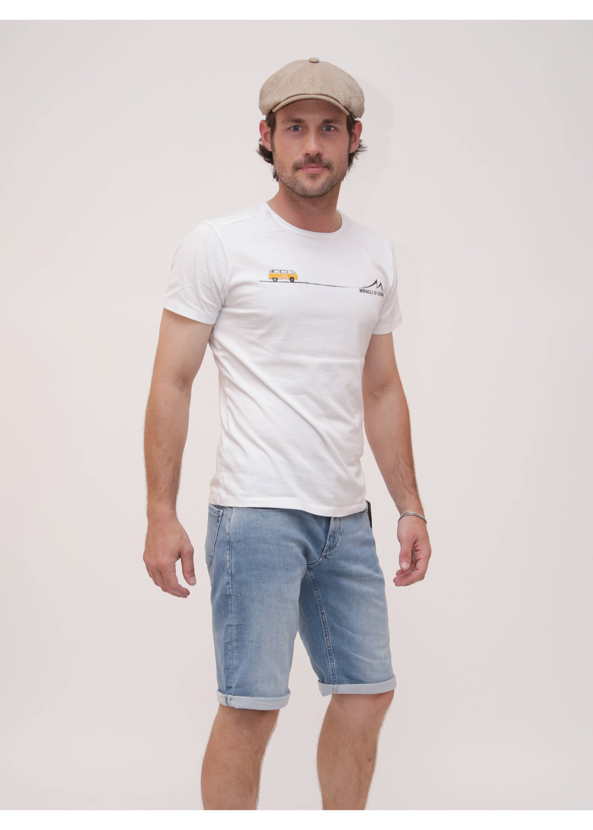 MOD JEANS Trevol Shorts - Coastal Wash Blue - SP22-1016.3265 von MOD Jeans