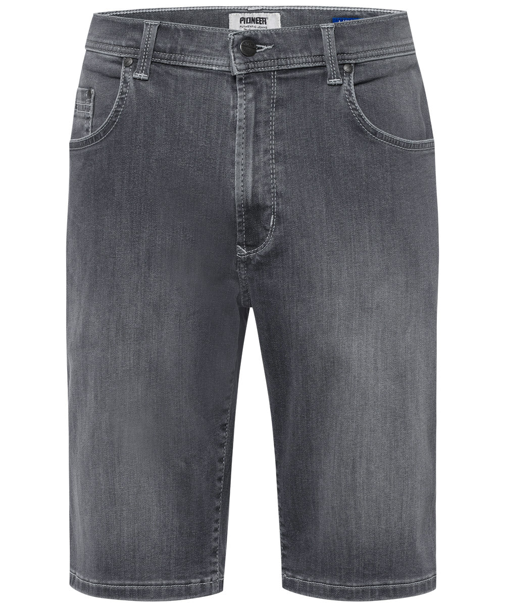 PIONEER Finn Bermuda-Jeans - Steelwashed Grey - 13031 6551.9832