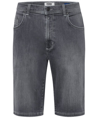 PIONEER Finn Bermuda-Jeans - Steelwashed Grey - 13031 6551.9832