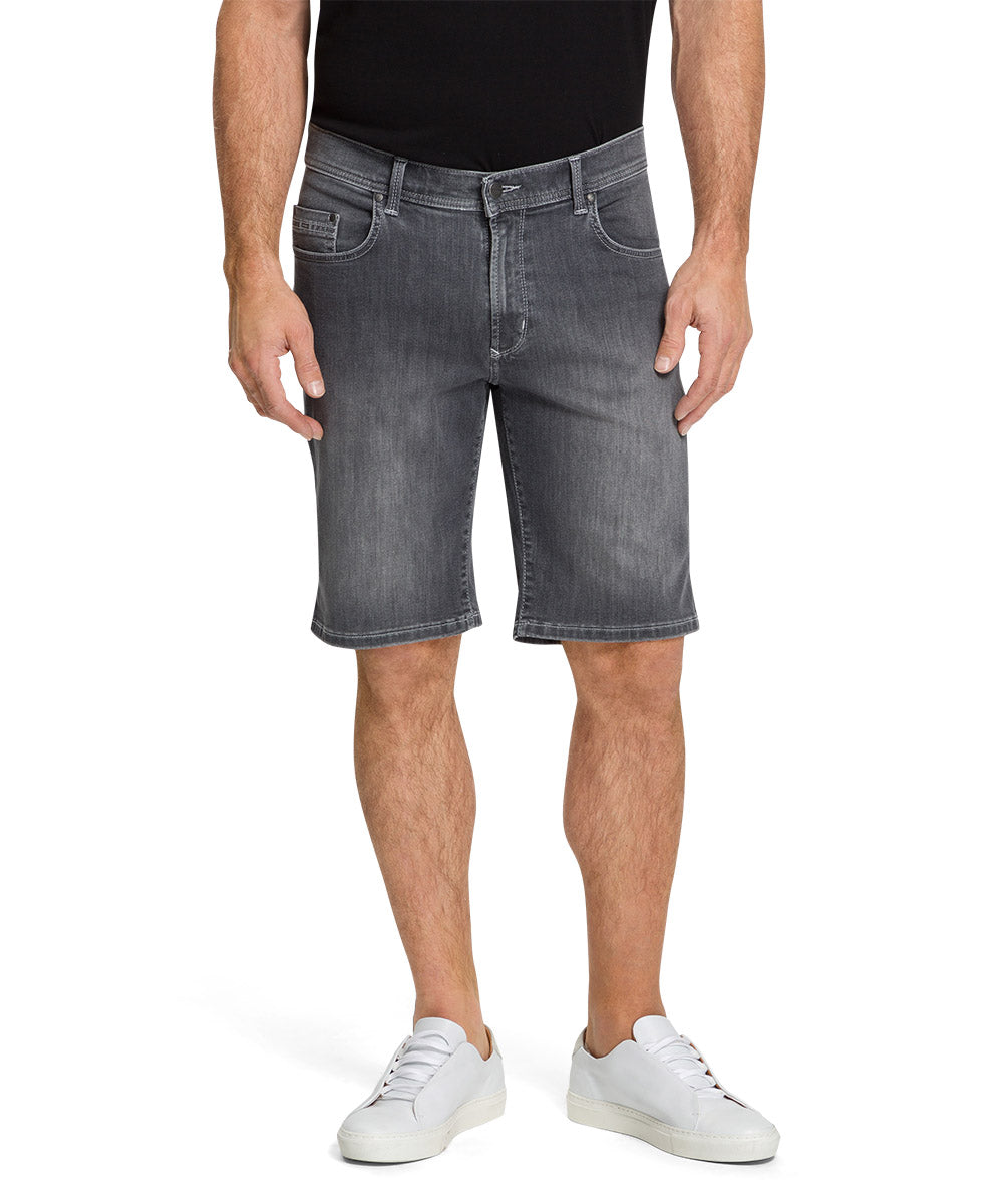 PIONEER Finn Bermuda-Jeans - Steelwashed Grey - 13031 6551.9832