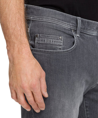 PIONEER Finn Bermuda-Jeans - Steelwashed Grey - 13031 6551.9832