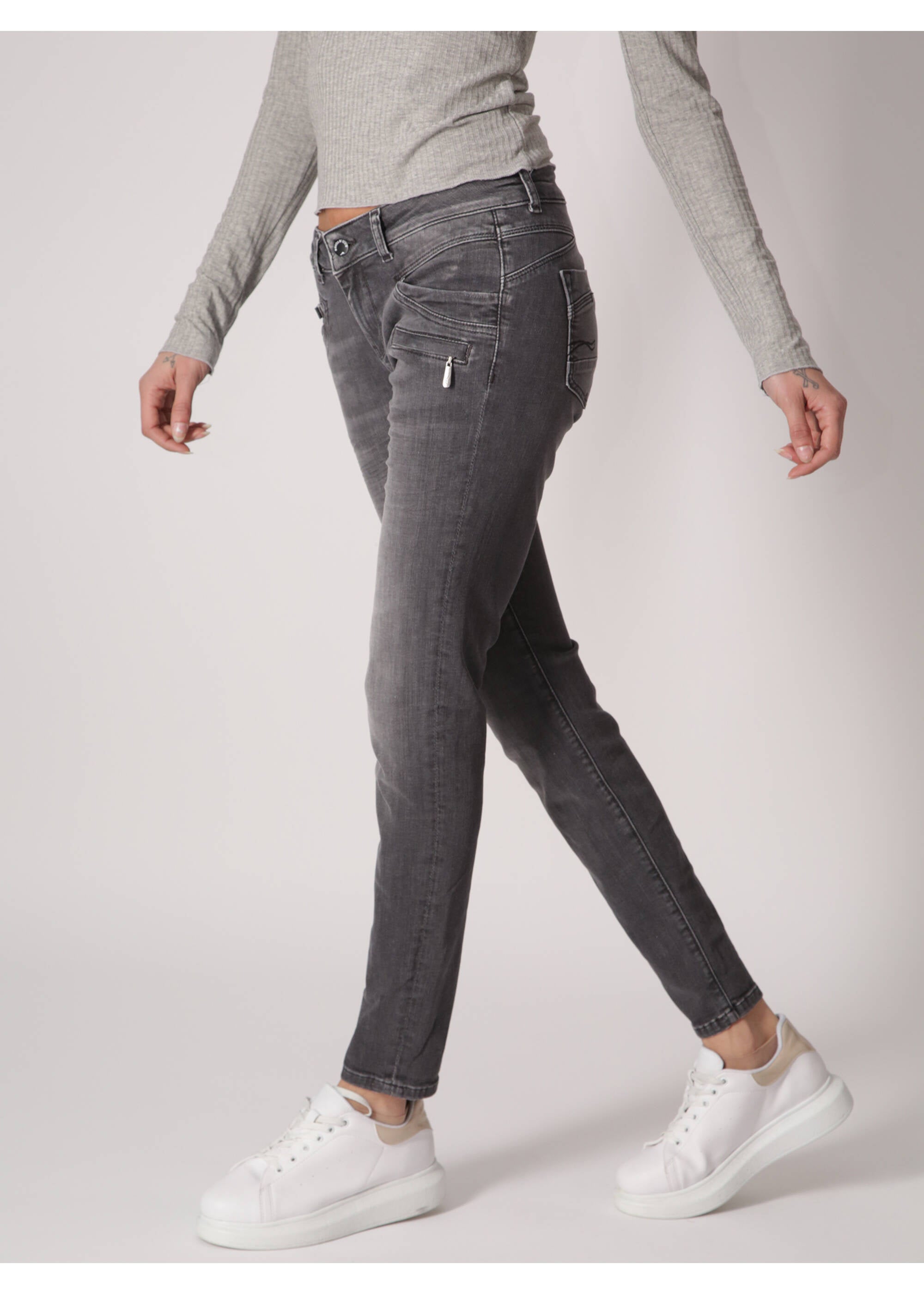 MOD JEANS Suzy Skinny Jeans - Iron Fog Grey - AU22-2012.3414