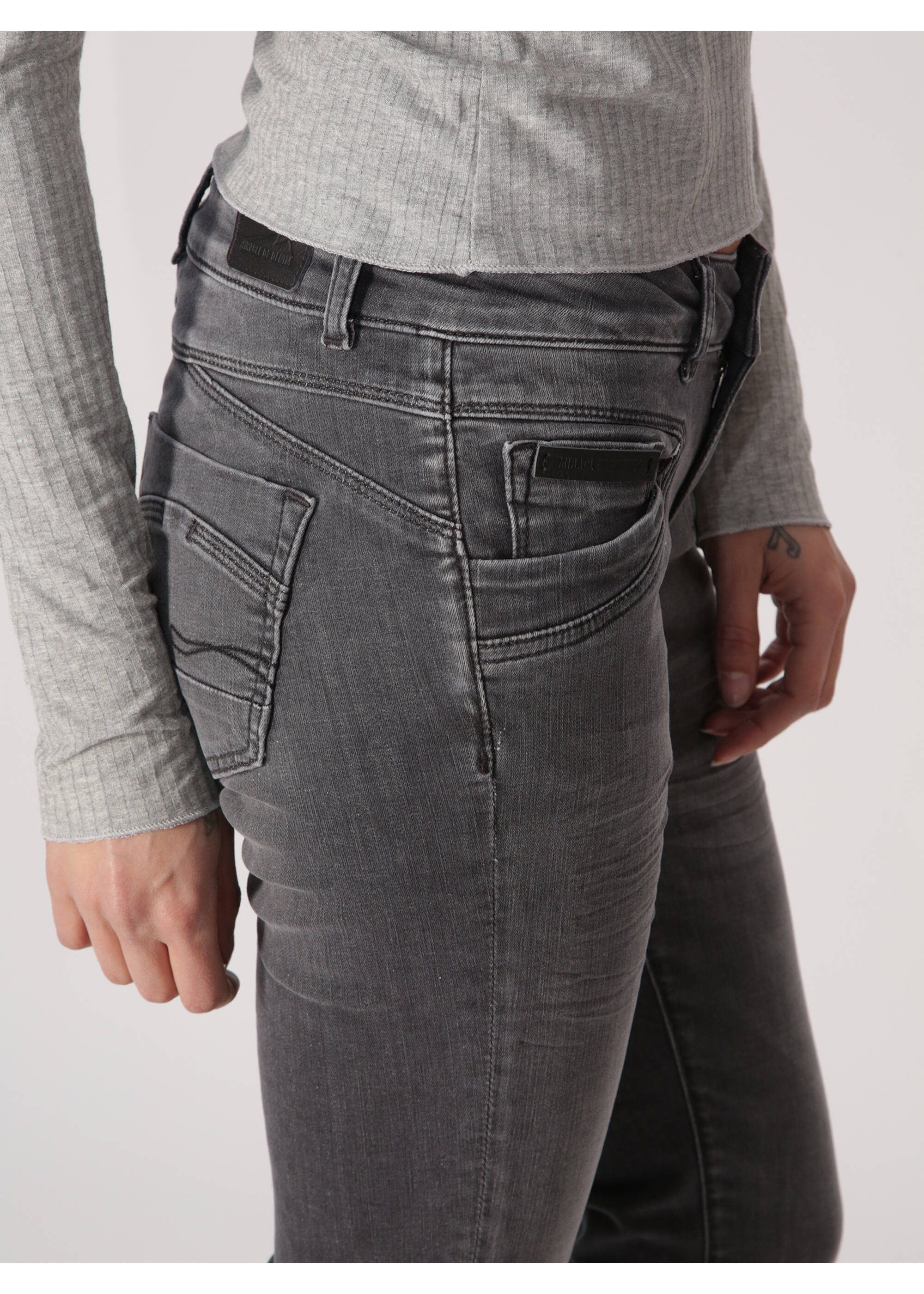 MOD JEANS Suzy Skinny Jeans - Iron Fog Grey - AU22-2012.3414 von MOD Jeans