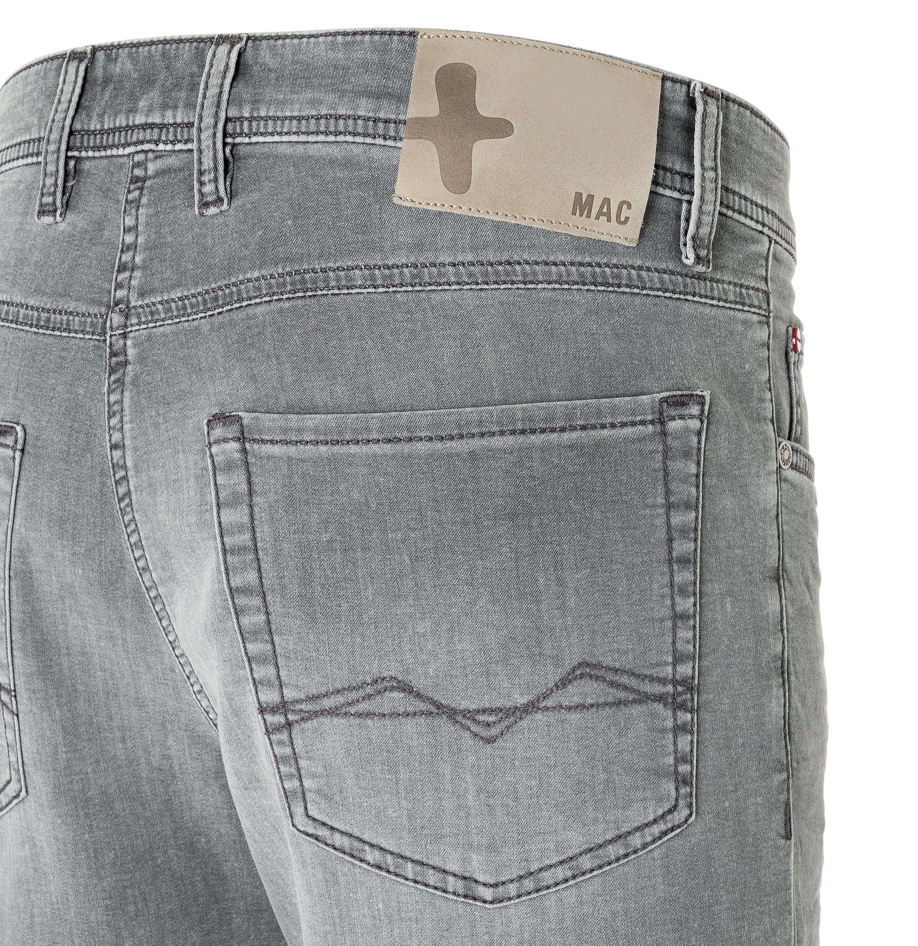 MAC Jog'N Short Jeans - Misty Glacier Grey - 0562-00-0994L-H825