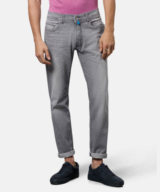 PIERRE CARDIN Lyon Tapered Jeans - Slate Drift Grey - 34510 8022.9834