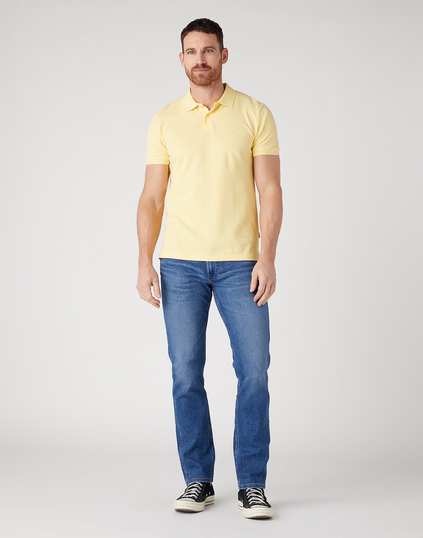 WRANGLER Greensboro Five Pocket - Ocean Smoke Indigo - W15QYLZ71 von Wrangler