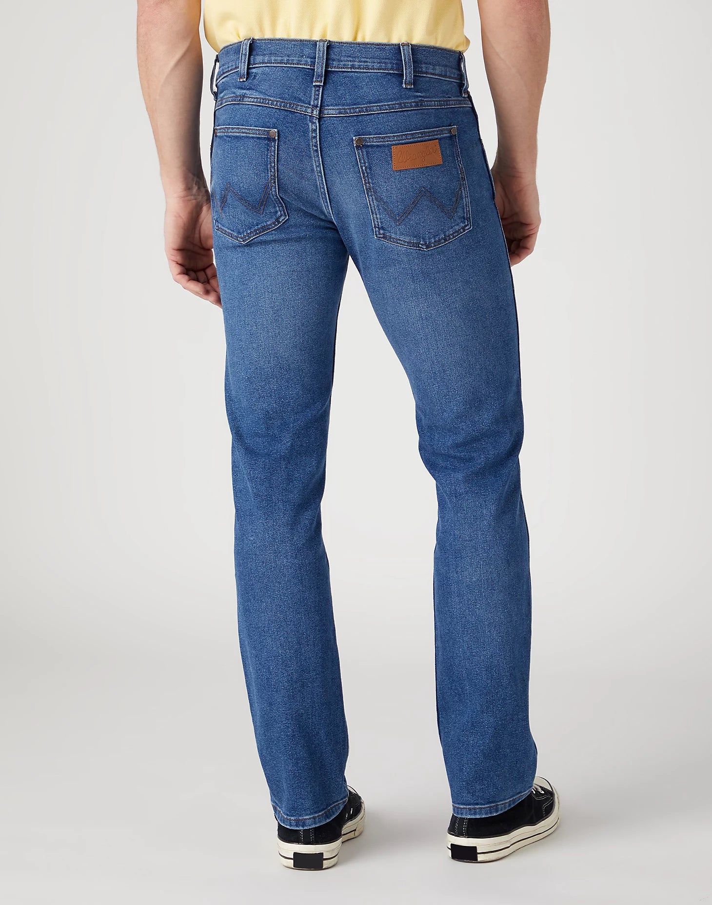 WRANGLER Greensboro Five Pocket - Ocean Smoke Indigo - W15QYLZ71 von Wrangler