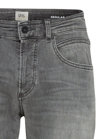 CAMEL ACTIVE Houston Five Pocket - Cloudwashed Steel Grey - 488375 7D13.05