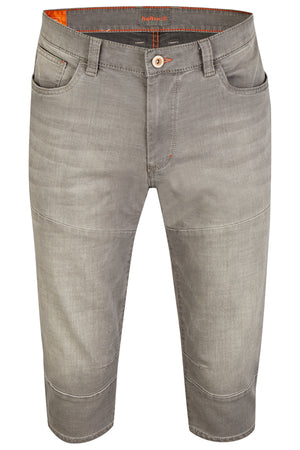 HATTRIC WORKER Capri Hose - Stonewashed Slate Grey - 696015 1647.87