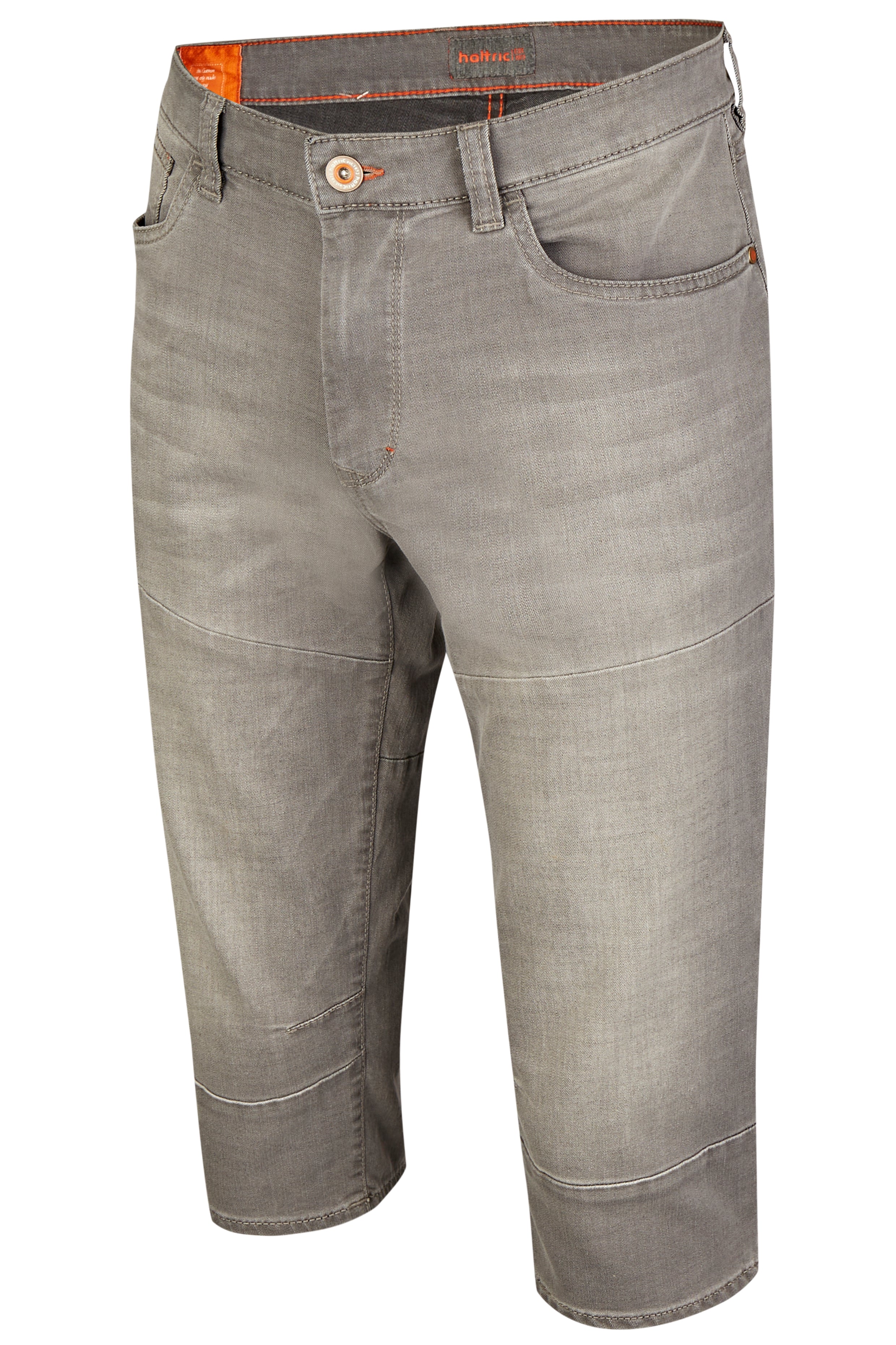 HATTRIC WORKER Capri Hose - Stonewashed Slate Grey - 696015 1647.87