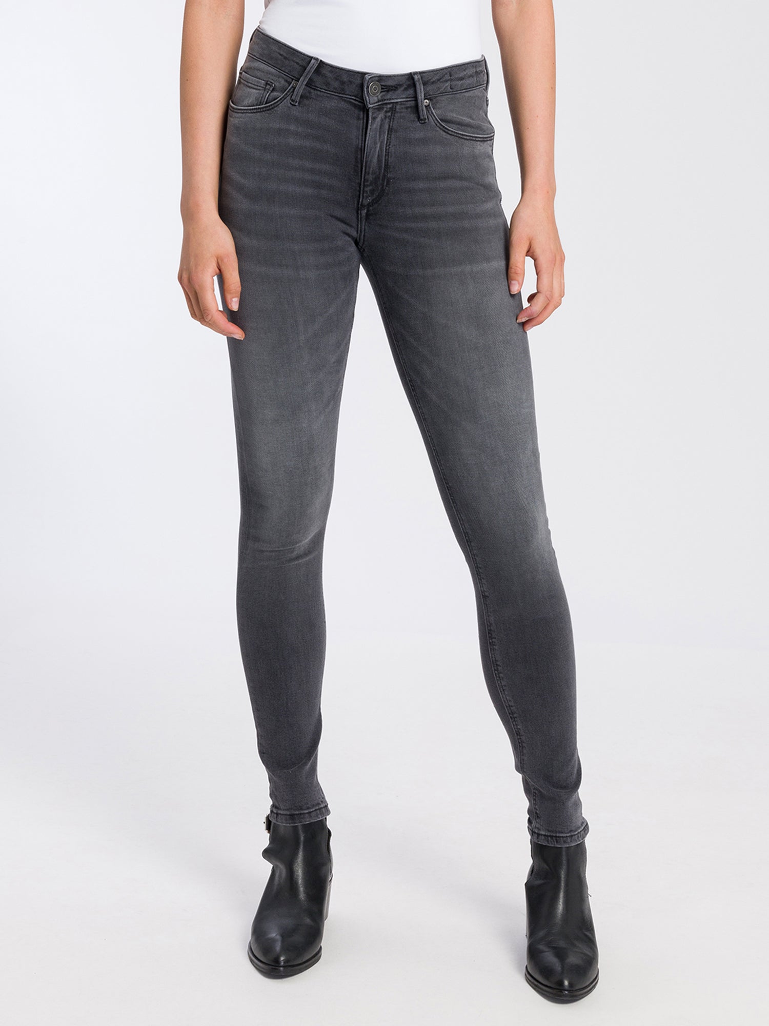 CROSS JEANS Alan Five Pocket - Smoke Harbor Grey - N497-312