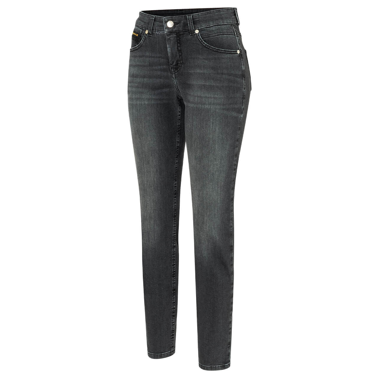 MAC SLIM commercial grey wash 5940-90-0380L D933 Slim Jeans - Charcoal Storm Grey - 5940-90-0380L-D933 von MAC
