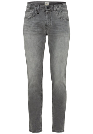 CAMEL ACTIVE Houston Five Pocket - Cloudwashed Steel Grey - 488375 7D13.05