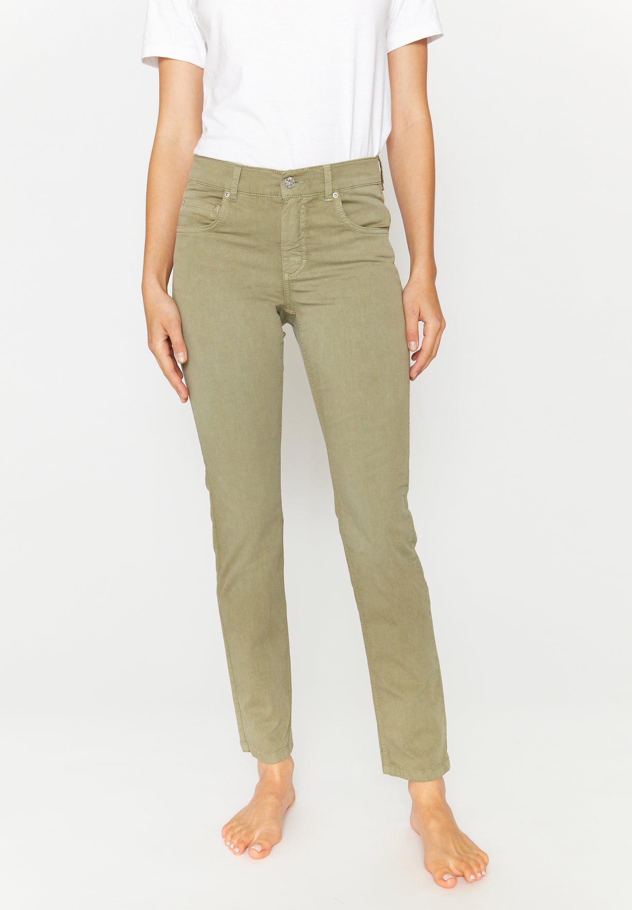 ANGELS JEANS Cici Straight-Leg Jeans - Soft Sage Green - 332 3400.53558 von Angels Jeans