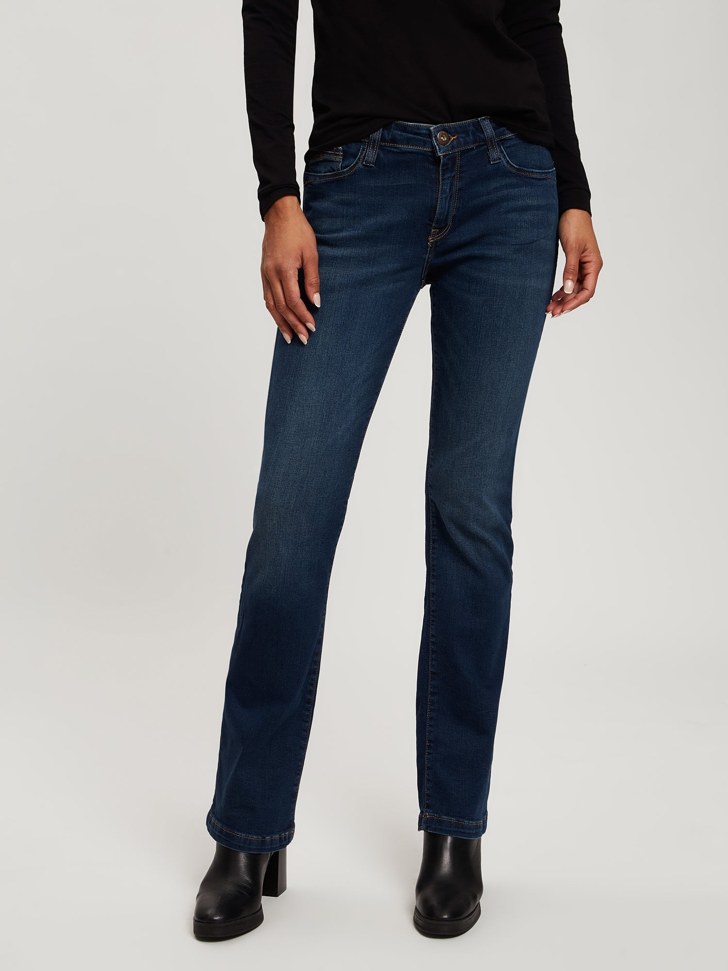 CROSS JEANS LAUREN Bootcut Jeans - Midnight River Blue - H485-005
