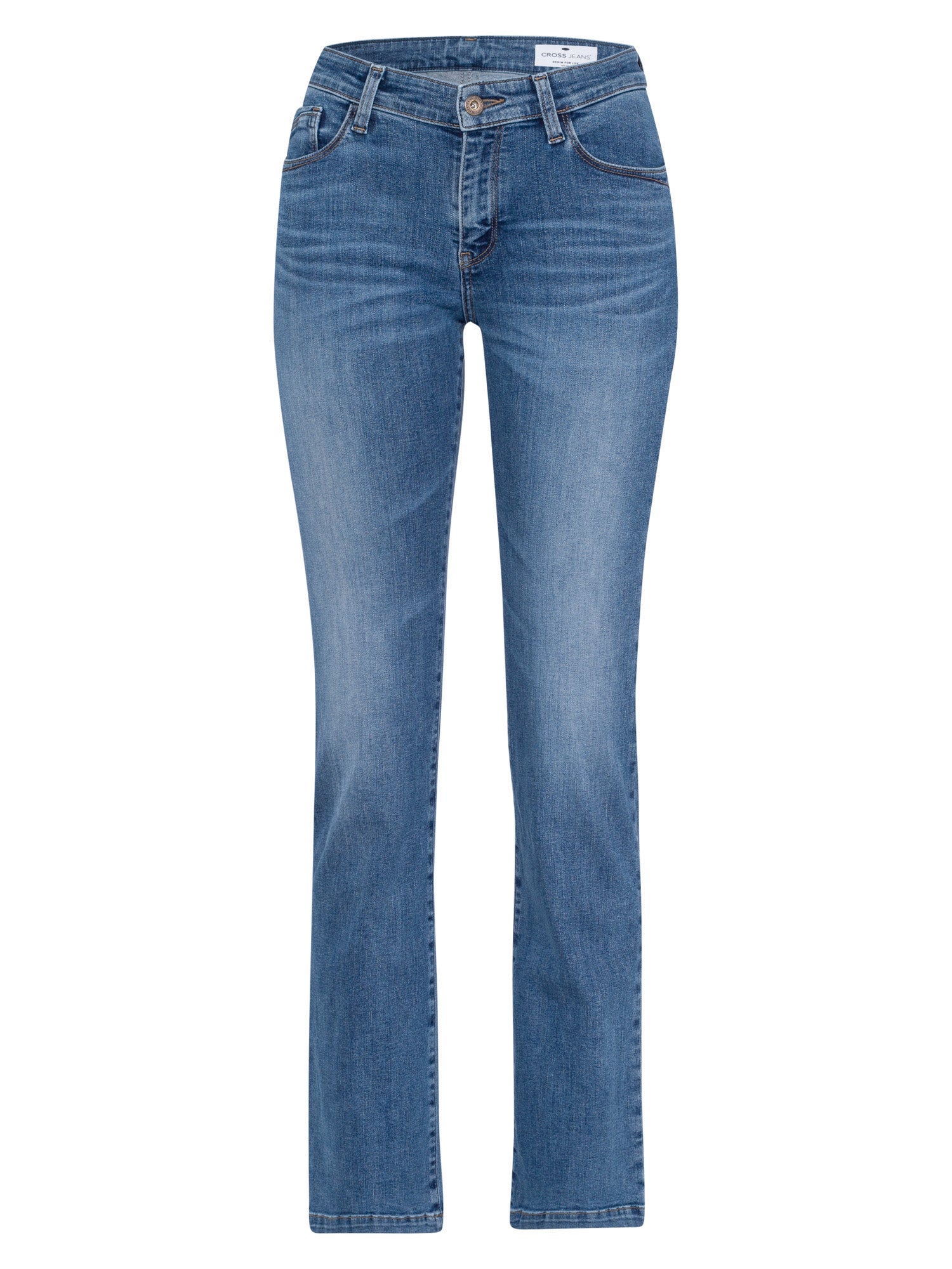 CROSS JEANS LAUREN Bootcut Jeans - Dusty Ocean Mist - H485-017