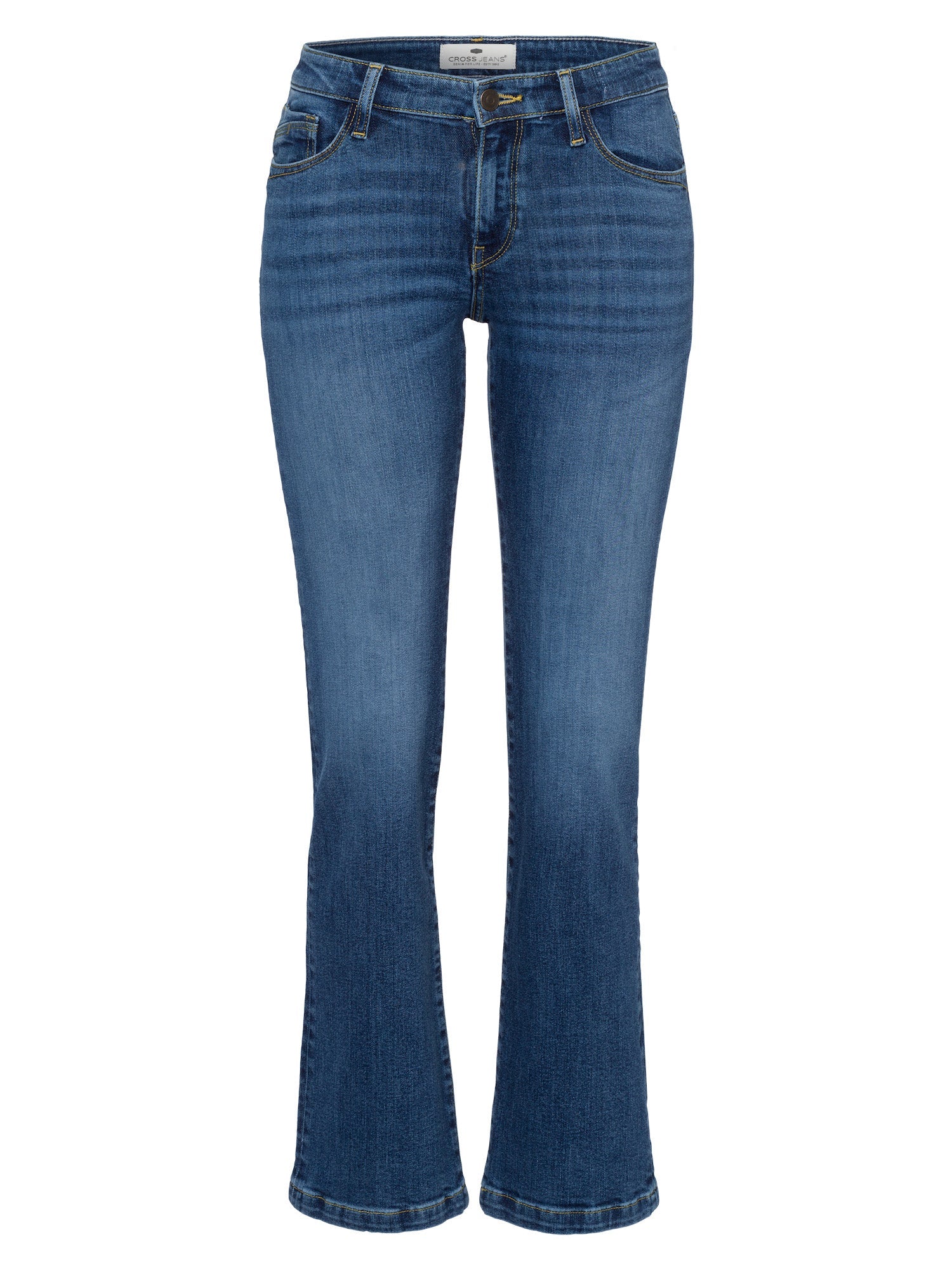 CROSS JEANS LAUREN Bootcut - Ocean Nomad Blue - H485-023