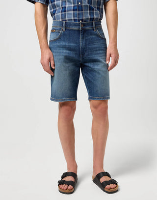 WRANGLER Texas Shorts - Faded Harbor Blue - 112350867