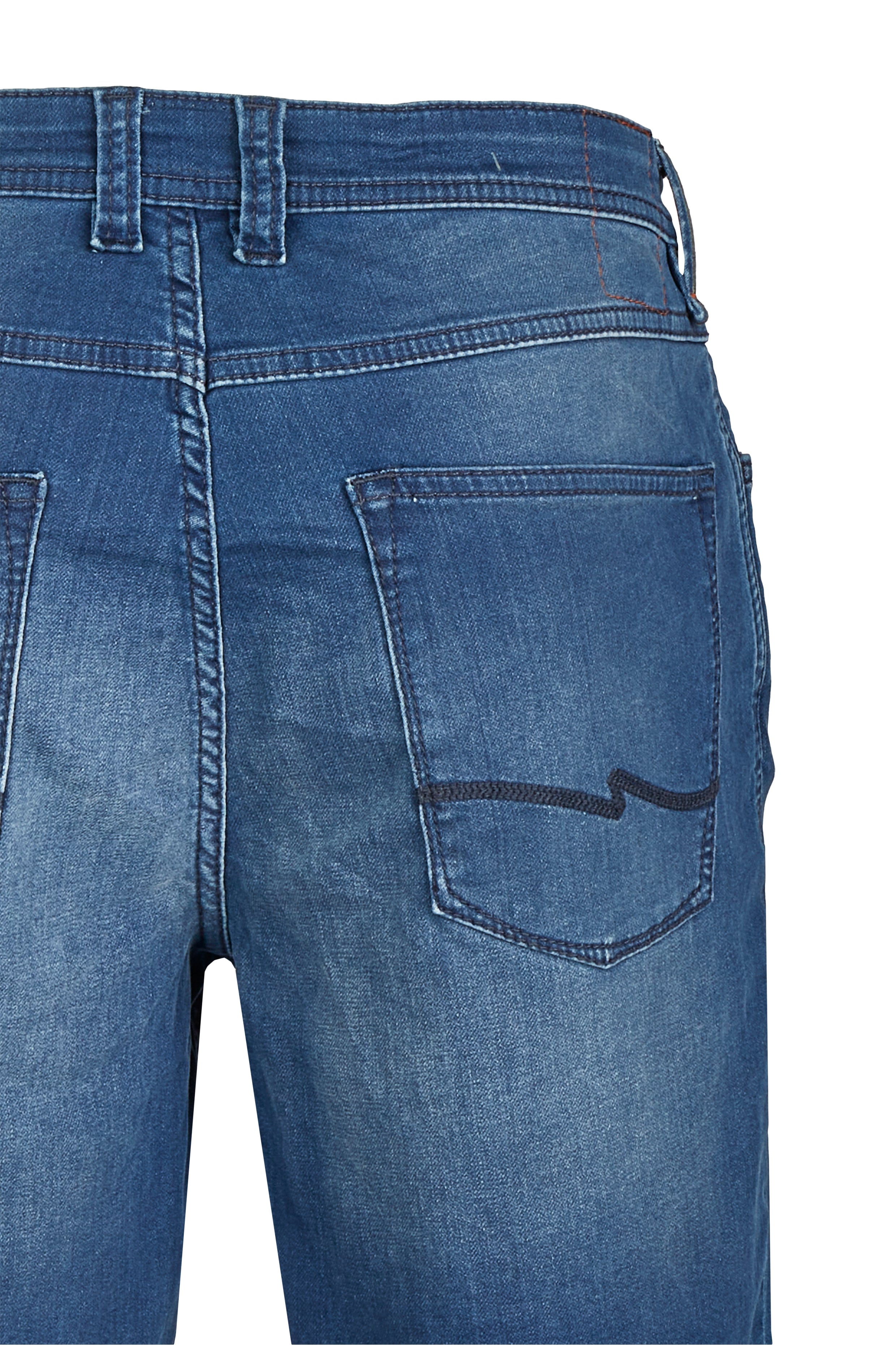 HATTRIC Bermuda Shorts - Twilight Indigo Wash - 698835 1223.42 von Hattric