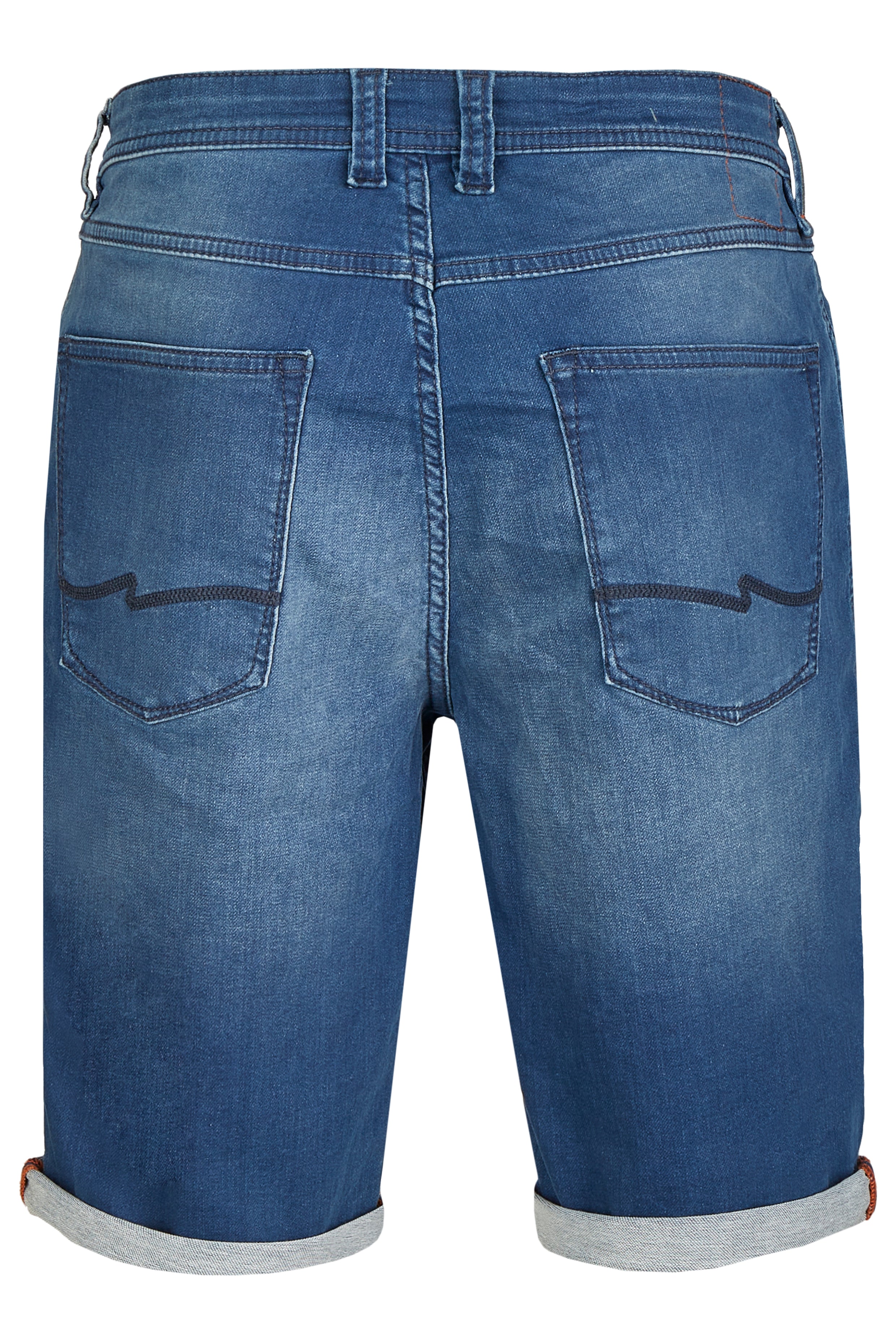 HATTRIC Bermuda Shorts - Twilight Indigo Wash - 698835 1223.42 von Hattric