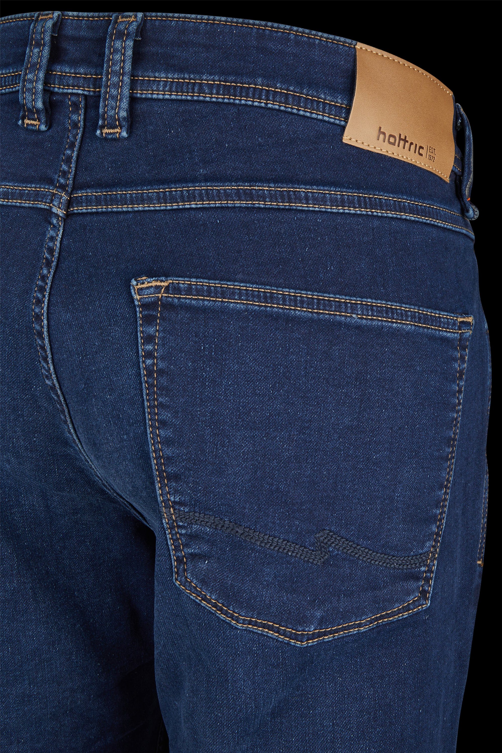 HATTRIC Harris Jogging Jeans - Midnight Mariner Blue - 688835 4342.42