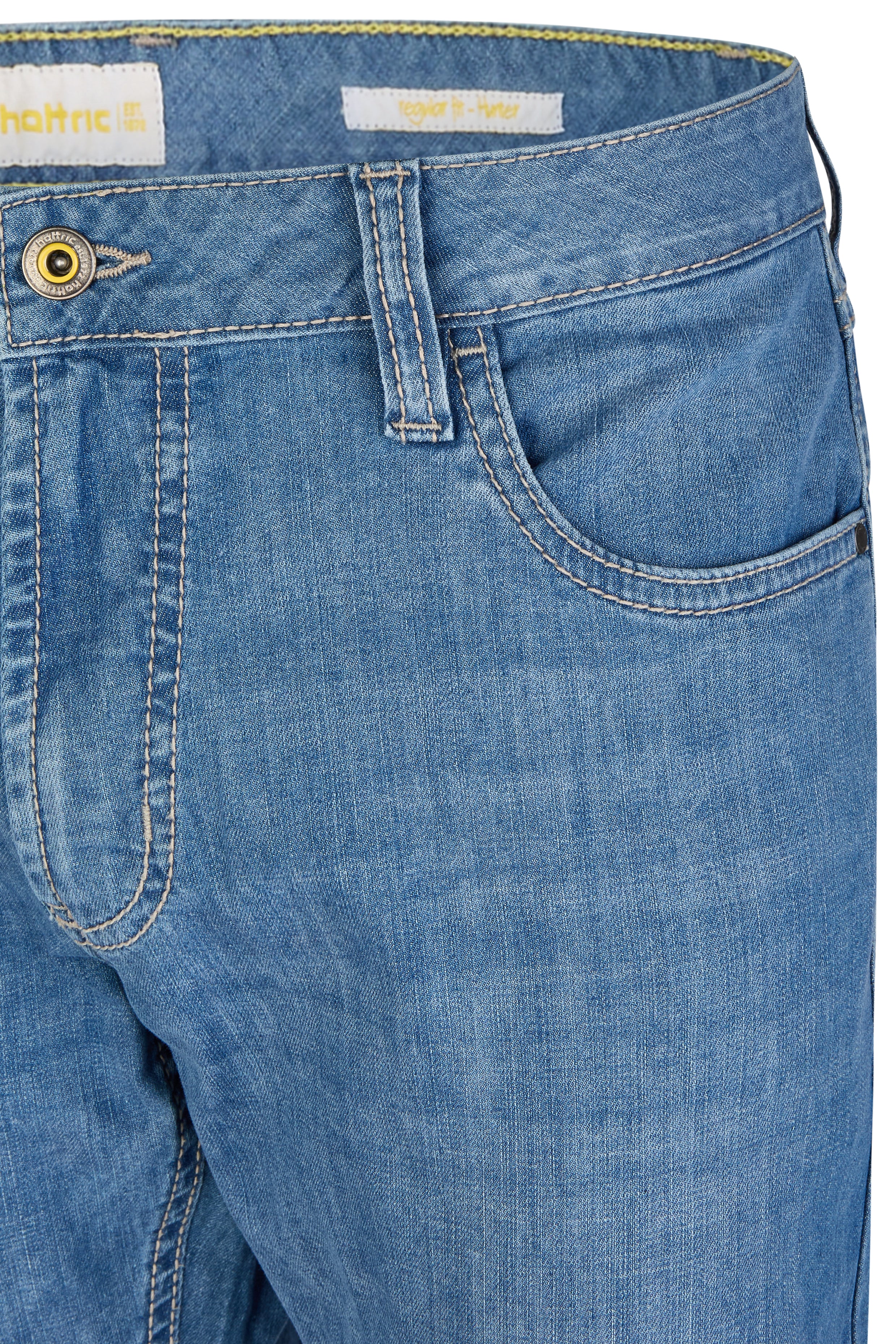 HATTRIC HARRIS Light Denim - Shoreline Chambray - 688655 5363.41 von Hattric