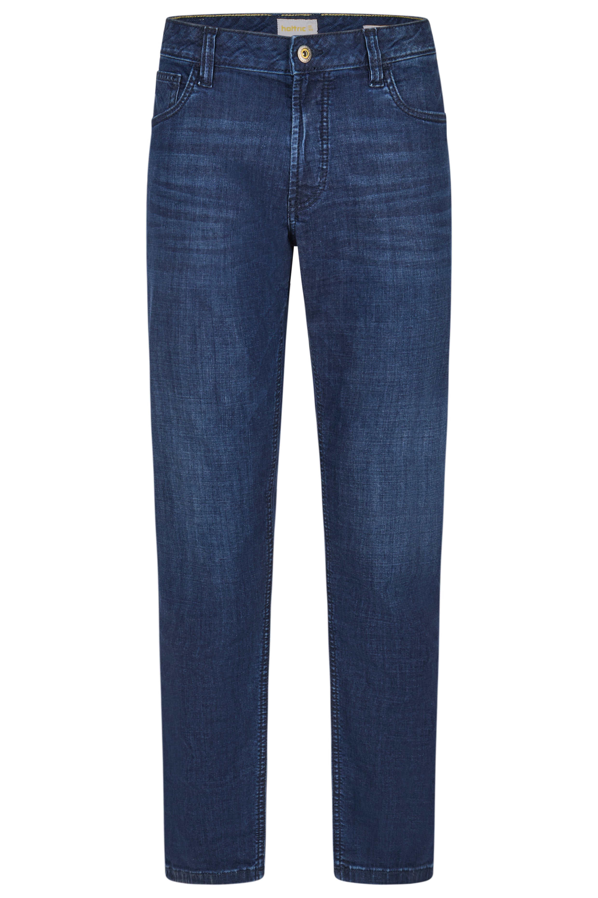 HATTRIC HARRIS Tapered Denim - Deep Indigo Blue - 688655 5363.45
