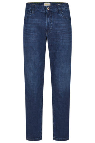 HATTRIC HARRIS Tapered Denim - Deep Indigo Blue - 688655 5363.45
