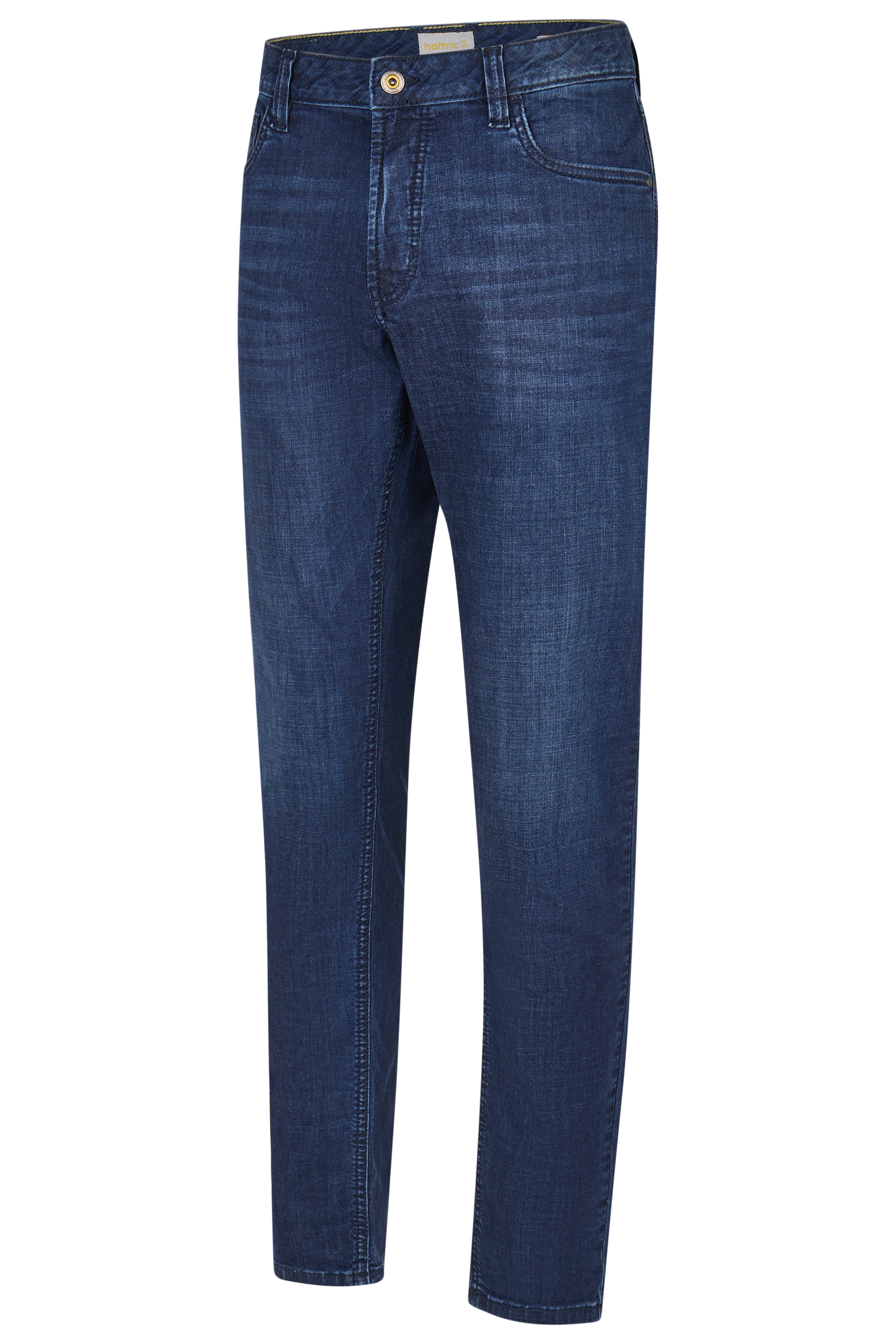 HATTRIC HARRIS Tapered Denim - Deep Indigo Blue - 688655 5363.45