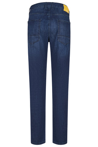 HATTRIC HARRIS Tapered Denim - Deep Indigo Blue - 688655 5363.45