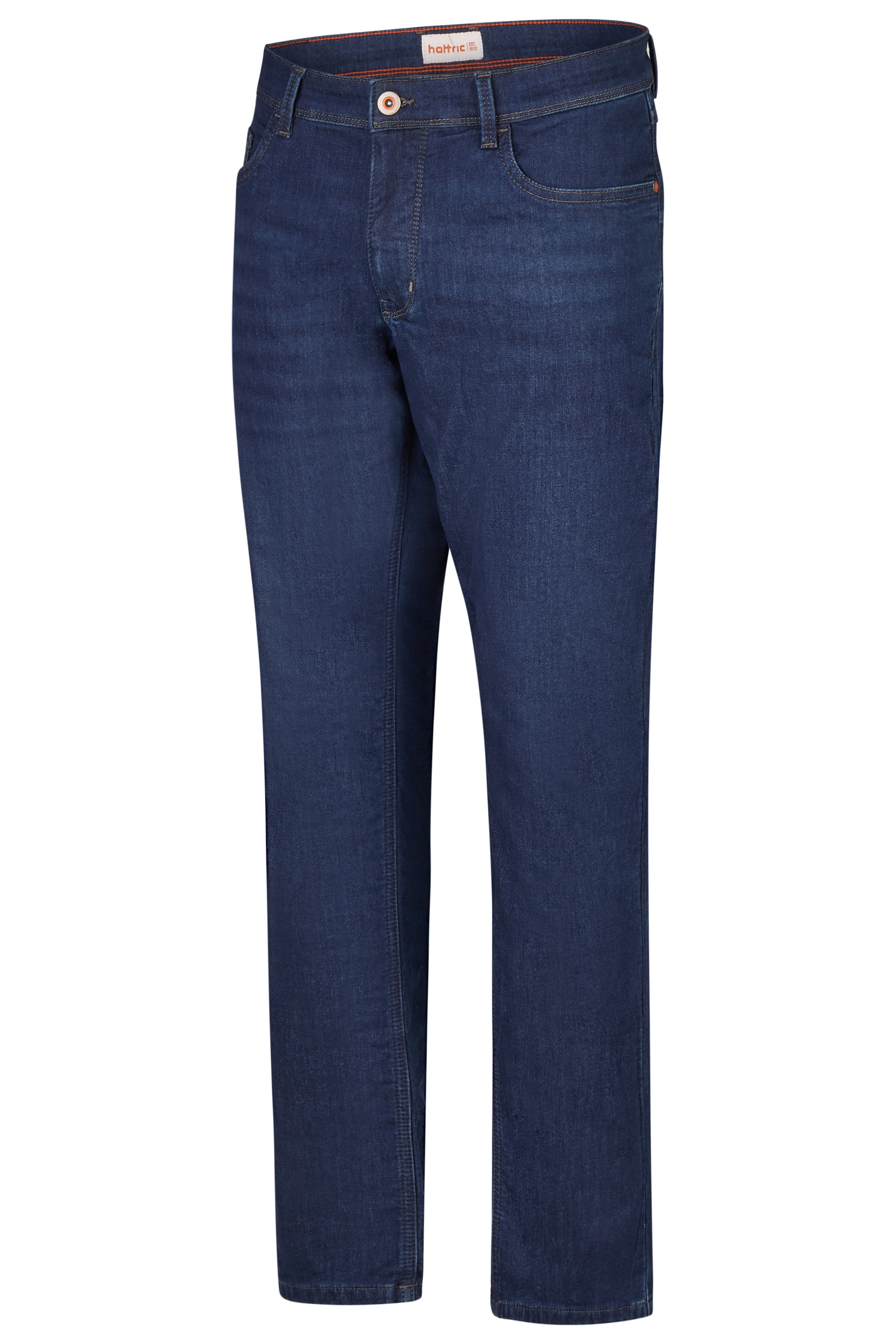 HATTRIC HENK Thermo-Jeans - Deep Harbor Blue - 689065 6325.42