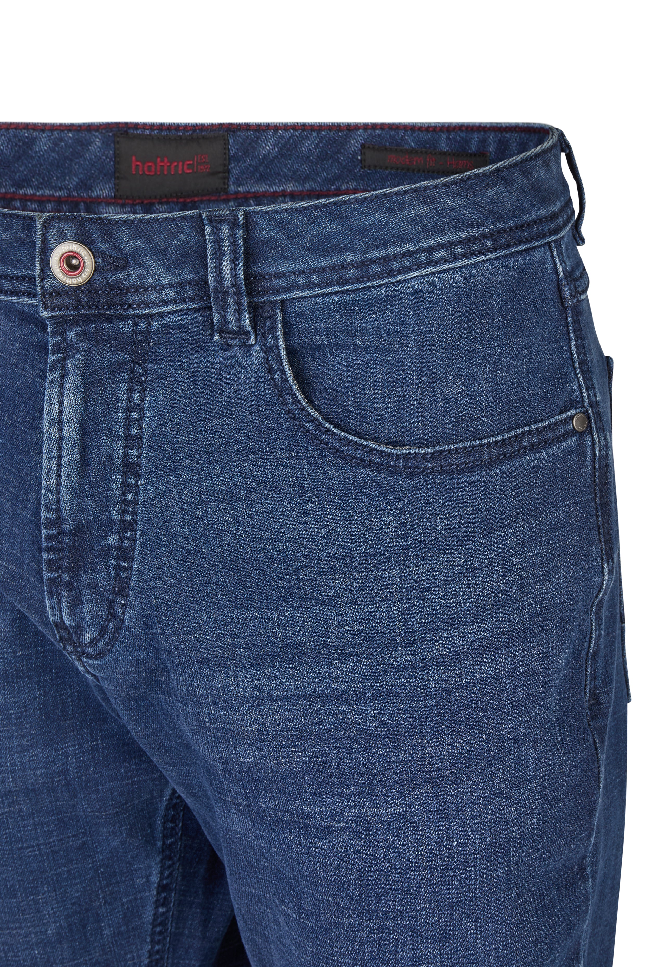 HATTRIC Harris Tapered Jeans - Deep Denim River - 688625 6371.43 von Hattric