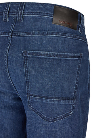 HATTRIC Harris Tapered Jeans - Deep Denim River - 688625 6371.43
