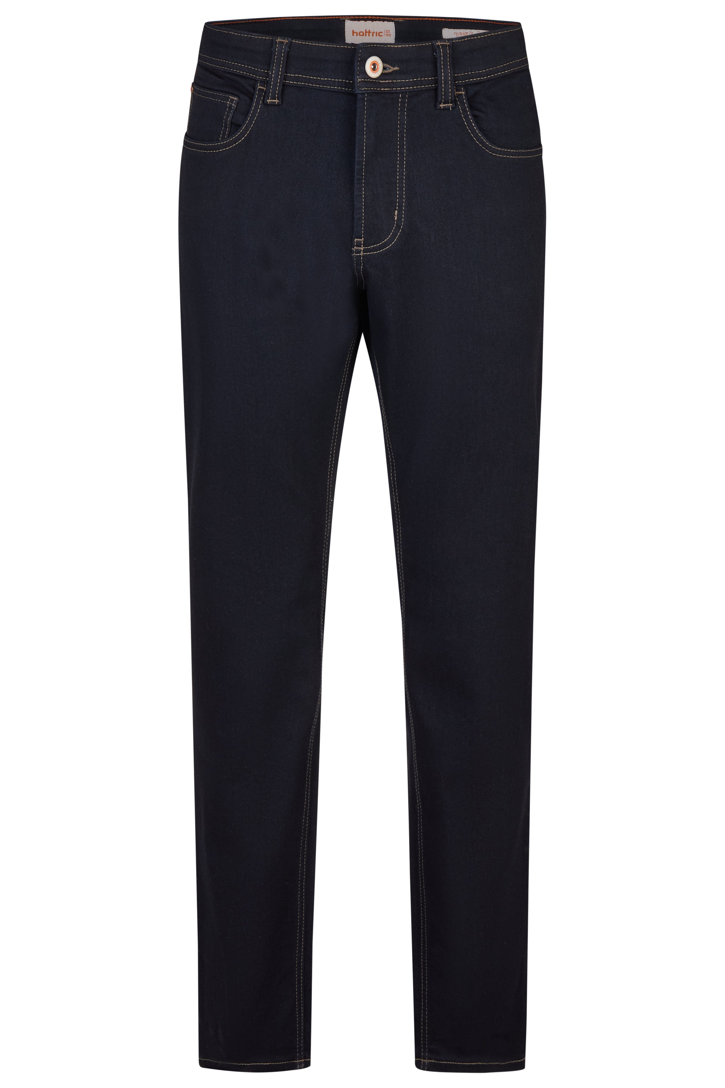 HATTRIC Parker Thermo-Jeans - Midnight Navy Stitch - 689075 6231.45