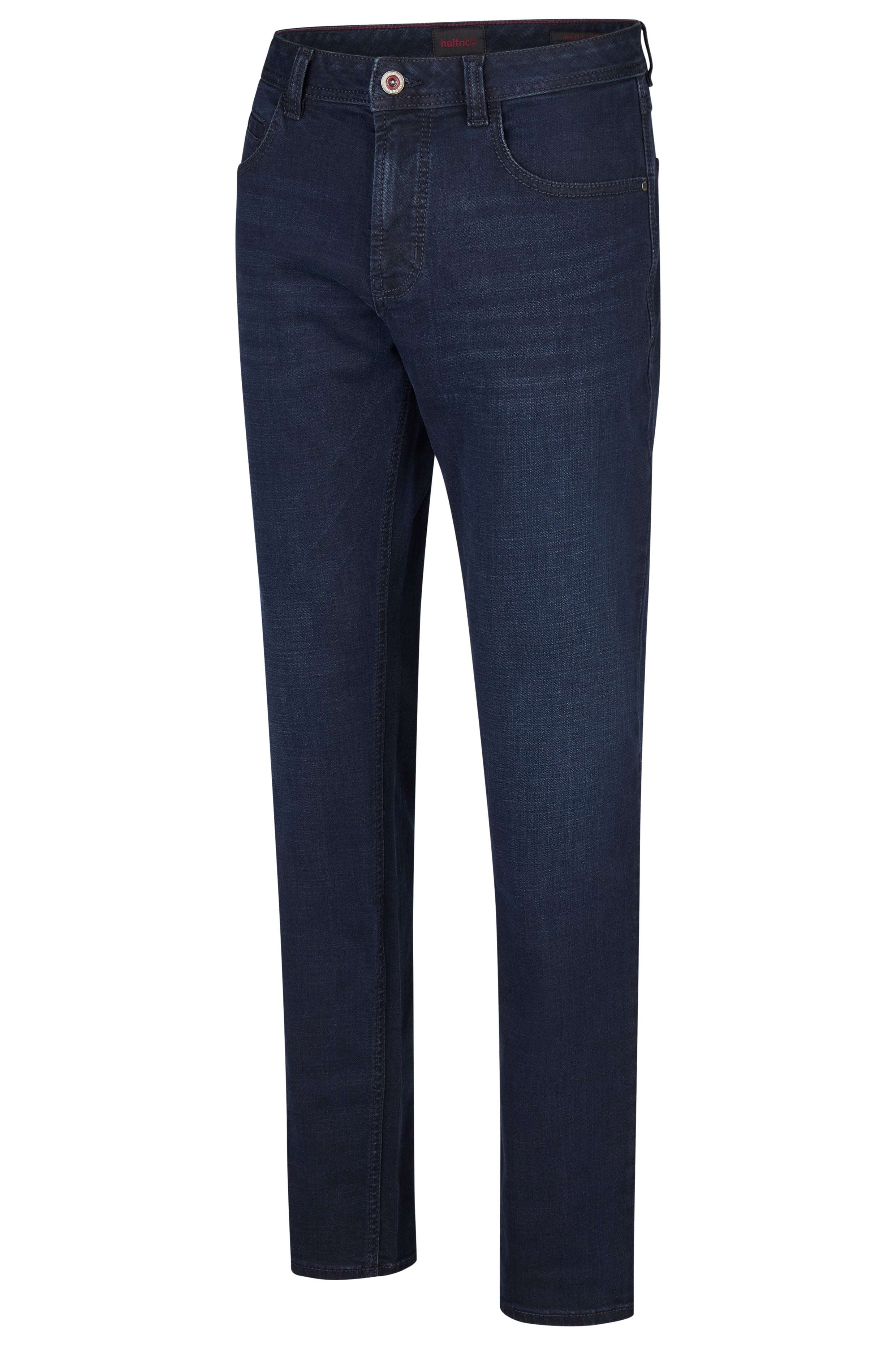 HATTRIC Harris Five Pocket - Midnight Stone Blue - 688625 6371.48