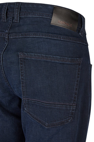 HATTRIC Harris Five Pocket - Midnight Stone Blue - 688625 6371.48