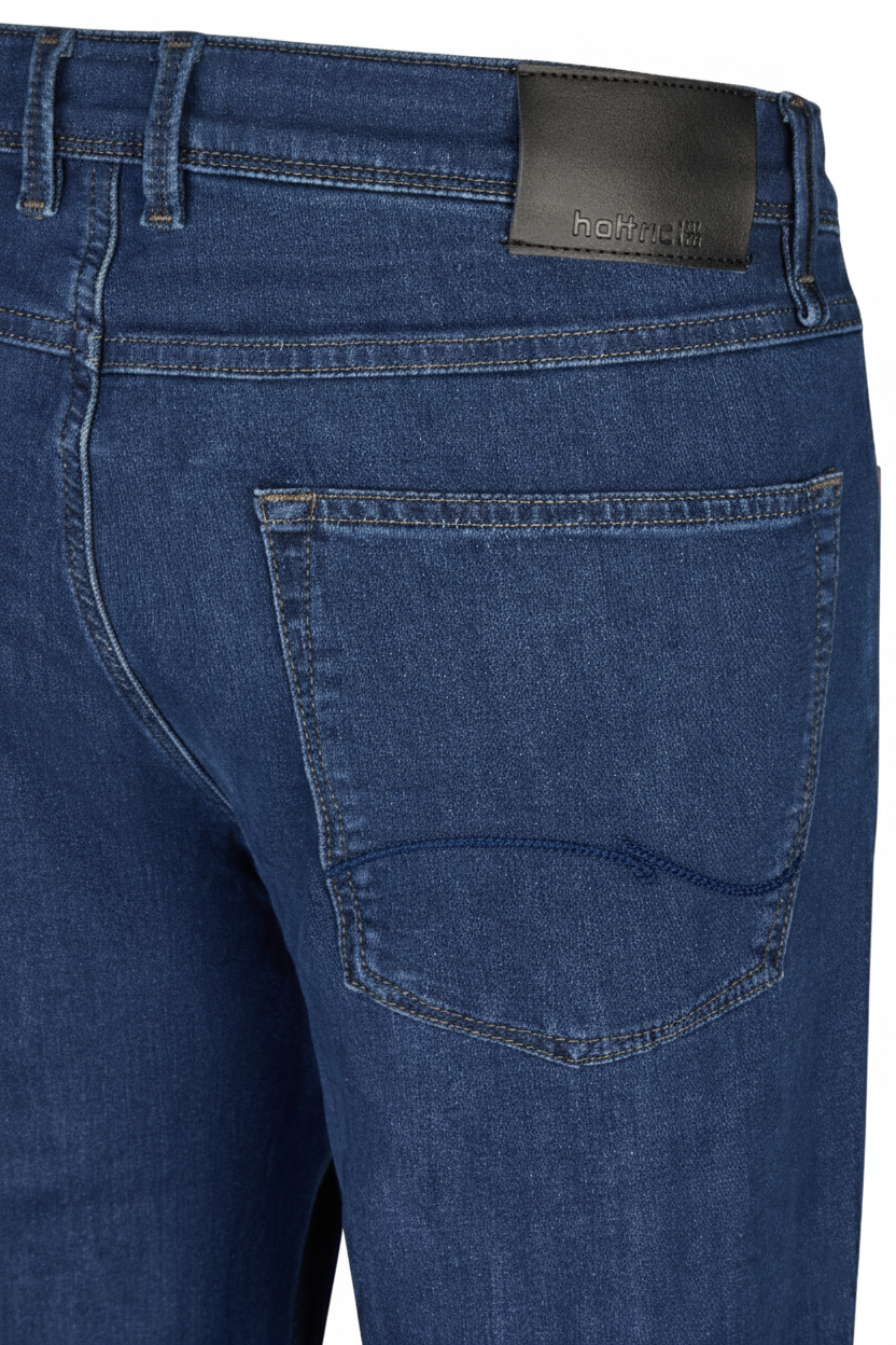 HATTRIC HENK Thermo Pants - Midnight Indigo Wash - 689065 6325.48 von Hattric