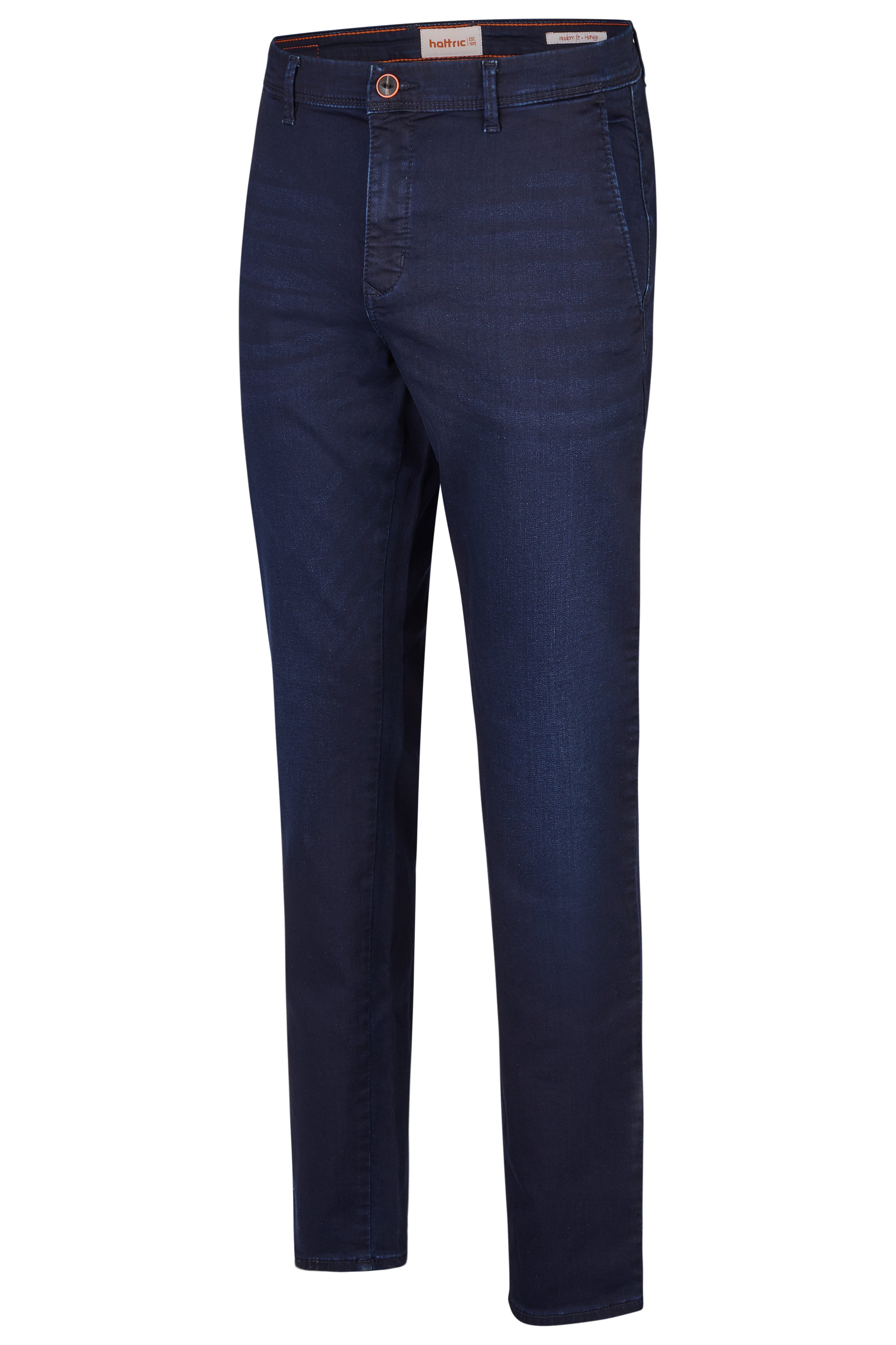 HATTRIC HARVEY Chino - Midnight Indigo - 677445 6378.86