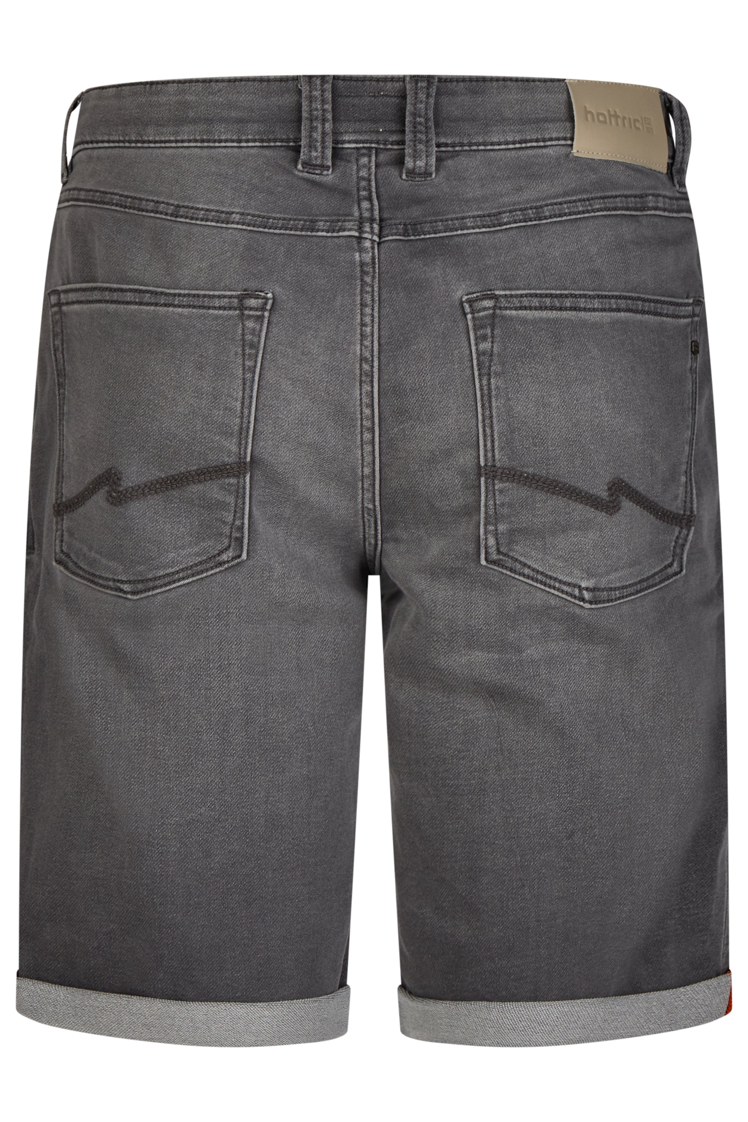 HATTRIC Bermuda - Steel Washed Grey - 698835 7308.06