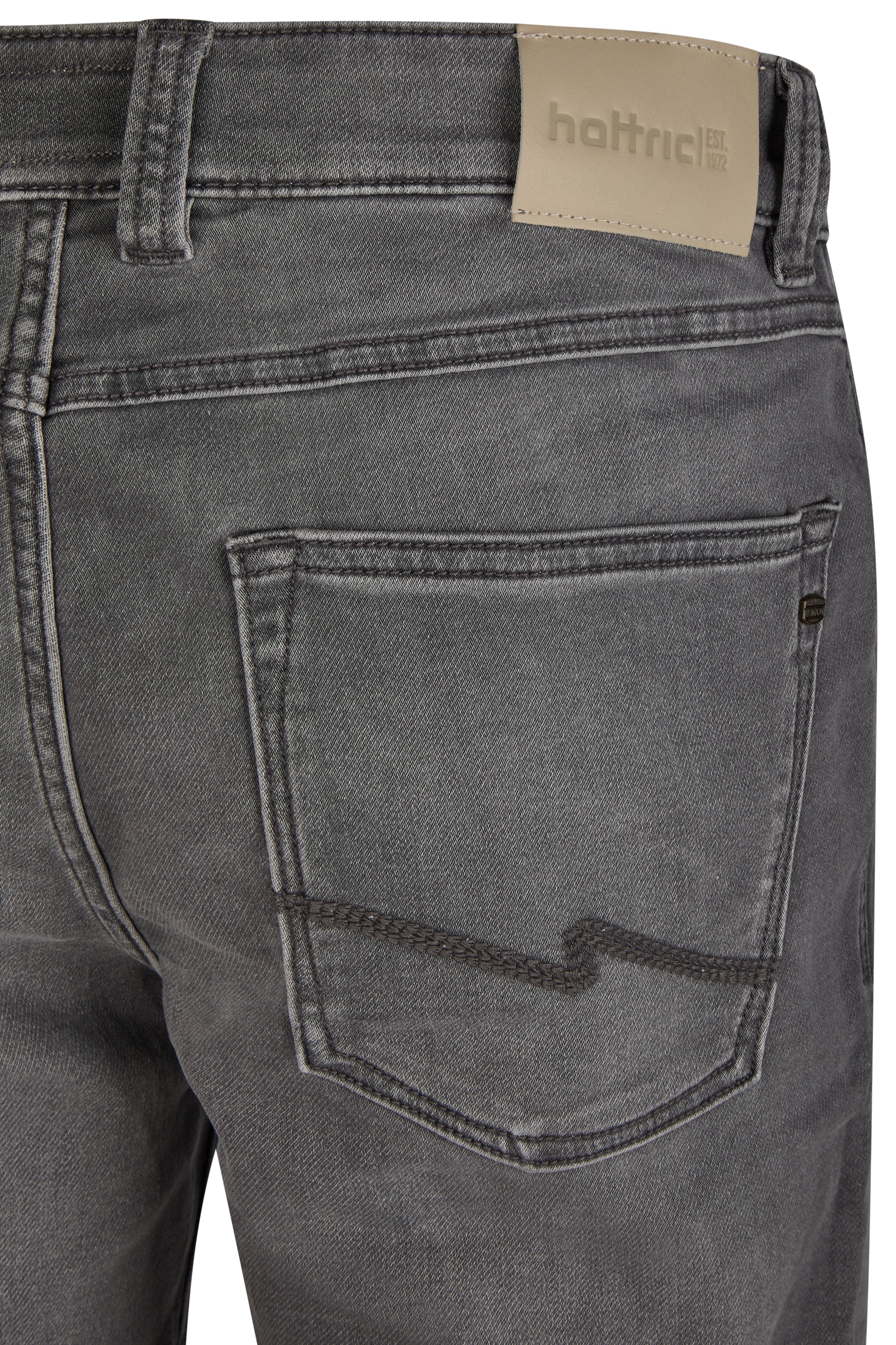 HATTRIC Bermuda - Steel Washed Grey - 698835 7308.06 von Hattric