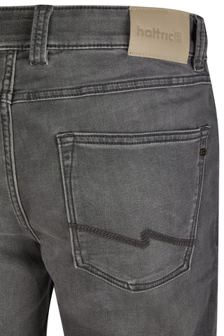 HATTRIC Bermuda - Steel Washed Grey - 698835 7308.06