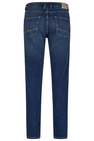 HATTRIC HARRIS Tapered Jeans - Midnight Indigo Blue - 688835 7308.42