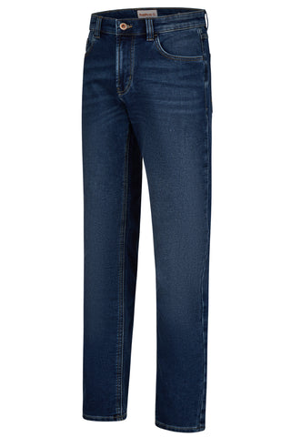HATTRIC HARRIS Tapered Jeans - Midnight Indigo Blue - 688835 7308.42