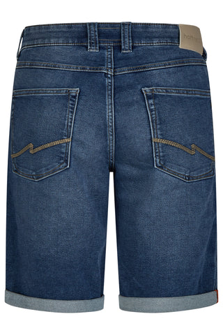 HATTRIC Bermuda - Midnight Chambray - 698835 7308.42