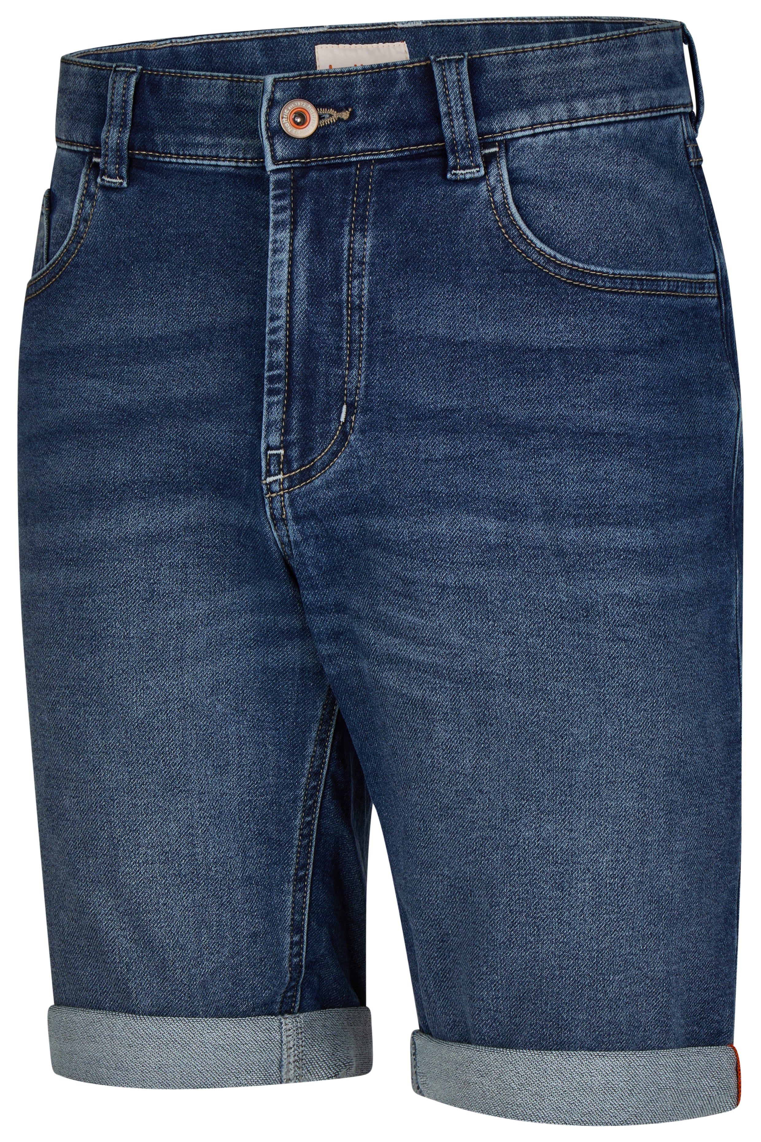 HATTRIC Bermuda - Midnight Chambray - 698835 7308.42